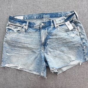 Gap distressed Jean shorts